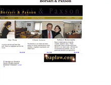 Tablet Screenshot of baplaw.com